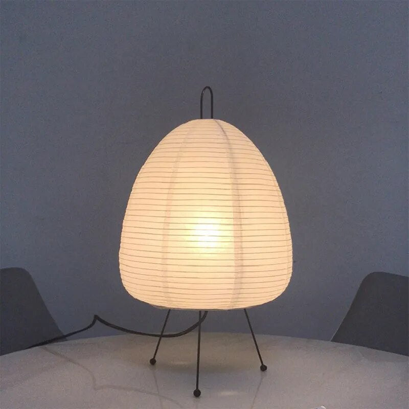 Japanese Design Rice Paper Floor or Table Lamp