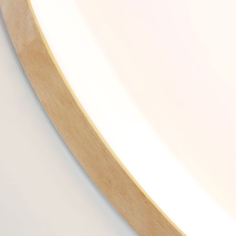 Lámpara de techo LED moderna de madera para cualquier habitación