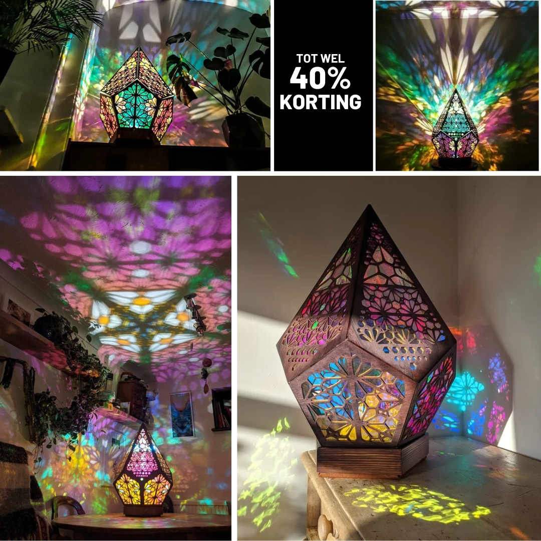 Colourful Floor Lamp | Bohemian Light