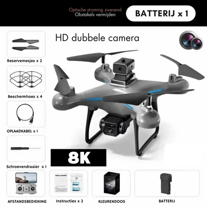 8K HD Drone - Dual-Camera Obstacle Avoidance