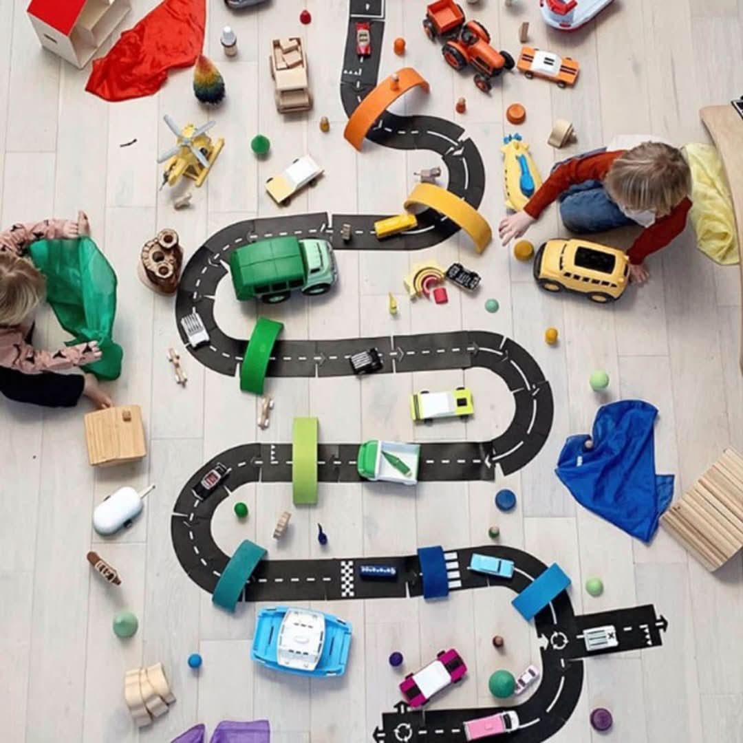 Wegbouwer | Puzzelbaan om mee te rijden