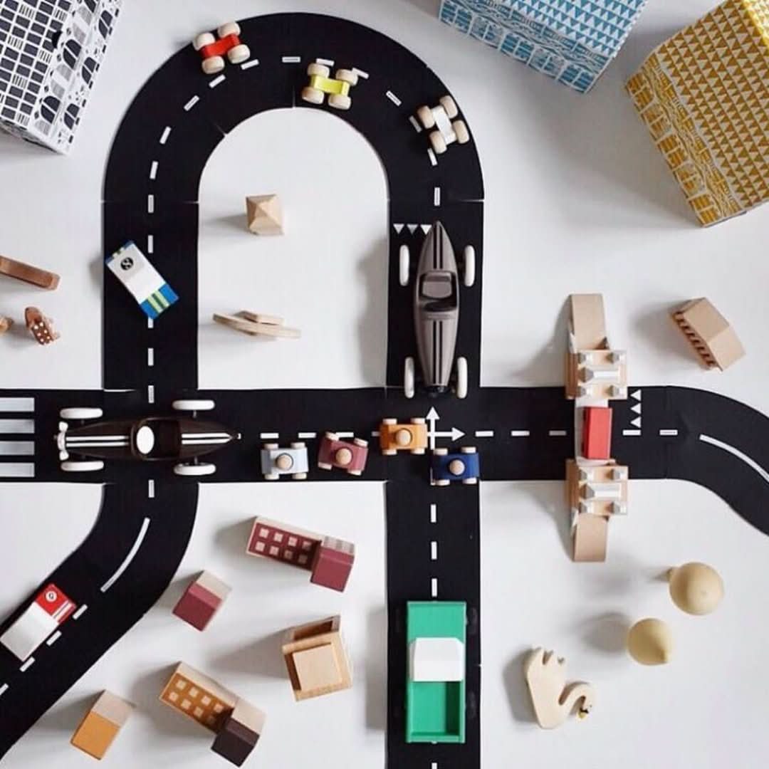 Wegbouwer | Puzzelbaan om mee te rijden