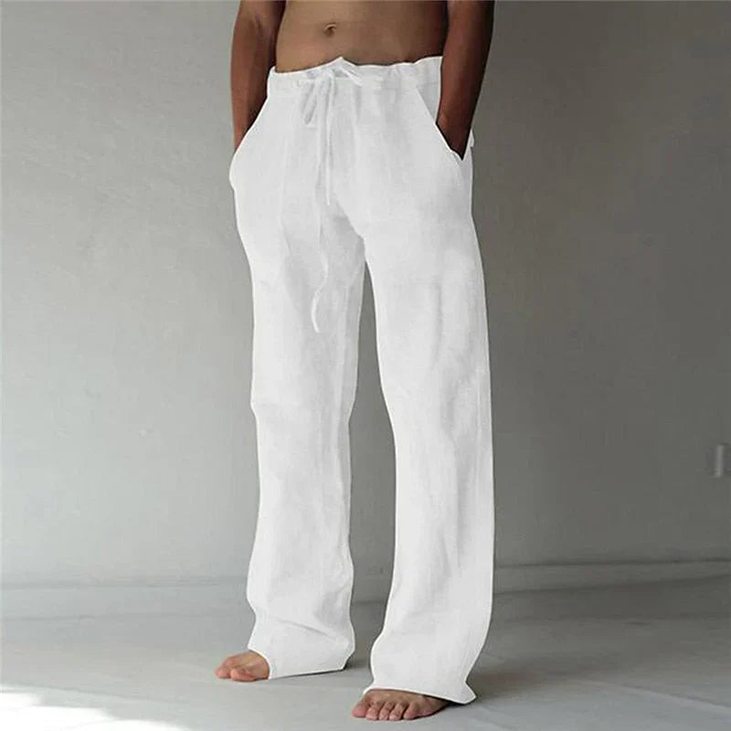 Men's Linen Trousers for Spring & Autumn