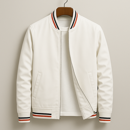 Urban Bomber Men's Jacket with Zip – Modern and Timeless