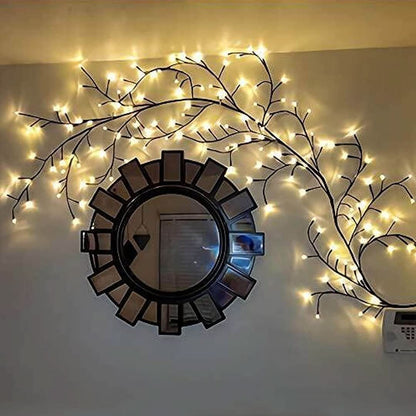 Iluminación decorativa de sauce