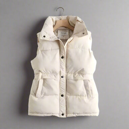 Gilet imbottito antivento da donna
