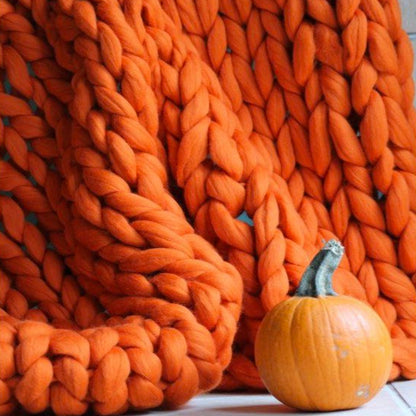 Chunky Knit Blanket - Ultra-Soft Oversized Blanket