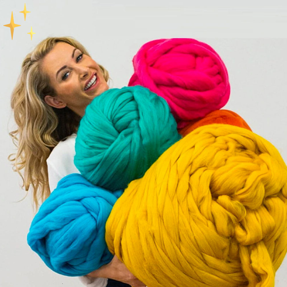 Chunky Knit Blanket - Ultra-Soft Oversized Blanket