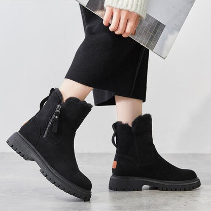 Winter Comfortable Boots with Zip - Mayana