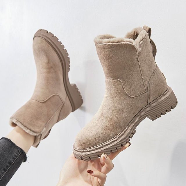 Winter Comfortable Boots with Zip - Mayana