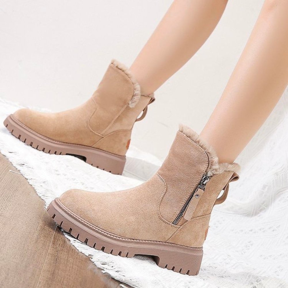 Winter Comfortable Boots with Zip - Mayana