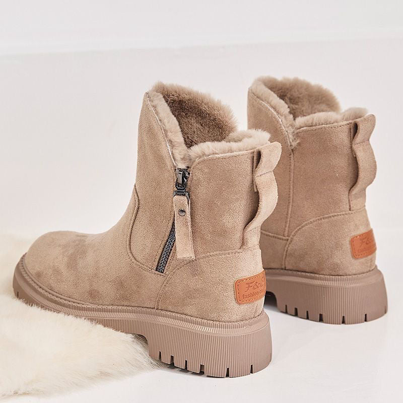 Winter Comfortable Boots with Zip - Mayana