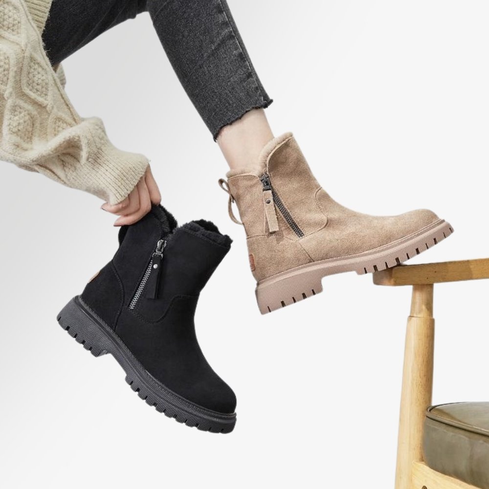 Winter Comfortable Boots with Zip - Mayana