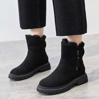 Winter Comfortable Boots with Zip - Mayana