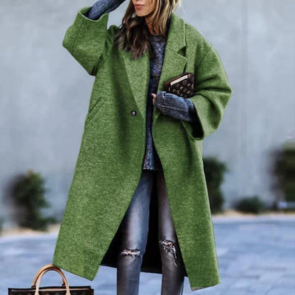 Cappotto invernale lungo oversize e alla moda da donna – Dana