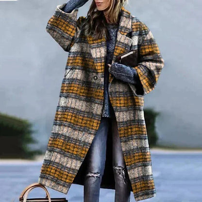 Cappotto invernale lungo oversize e alla moda da donna – Dana