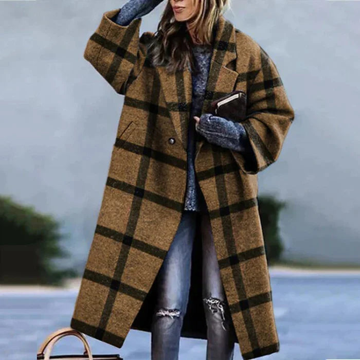 Oversized Long Winter Coat - Janina