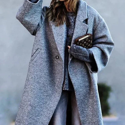 Cappotto invernale lungo oversize e alla moda da donna – Dana