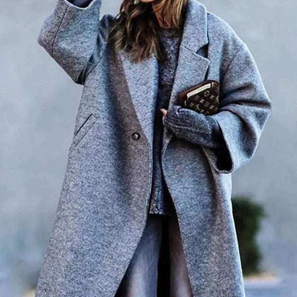 Oversized Long Winter Coat - Janina