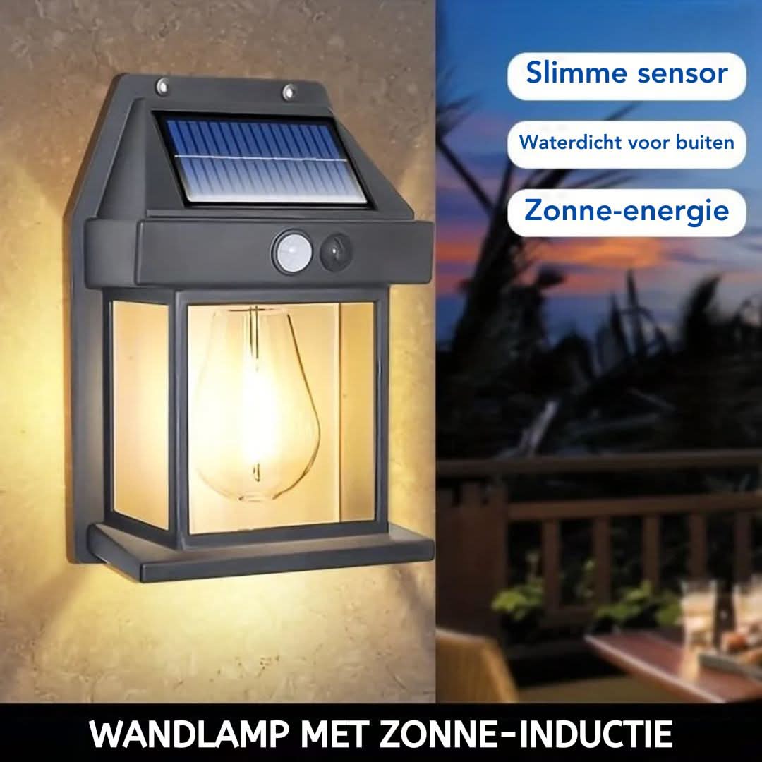 Wolfraam | Solárne nástenné svietidlo