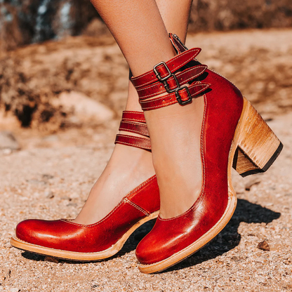 Ladies Comfortable Orthopaedic Shoes with Adjustable Strap