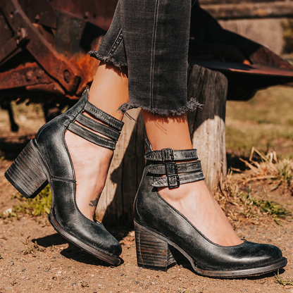 Ladies Comfortable Orthopaedic Shoes with Adjustable Strap