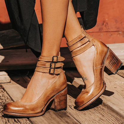 Ladies Comfortable Orthopaedic Shoes with Adjustable Strap