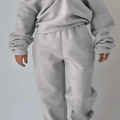 RelaxFit Women's Tracksuit with Half Zip – Comfortable and Trendy
