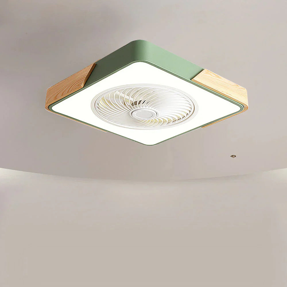 Fa mennyezeti ventilátorok - LED-világítás - Stílusos és hatékony