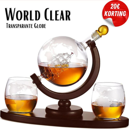 World Clear | Transparent Globe