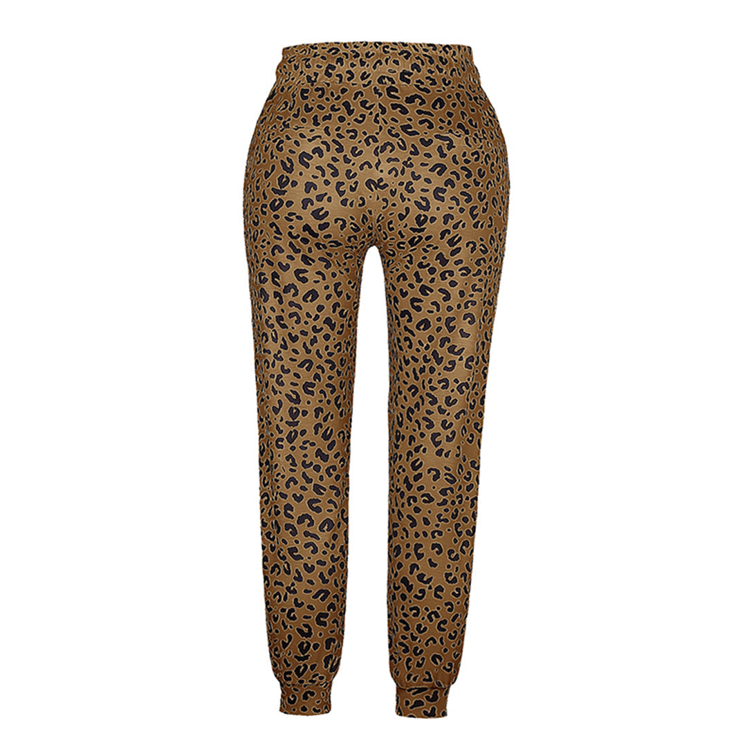 Xandra | Pantalons pour femmes avec imprimé léopard