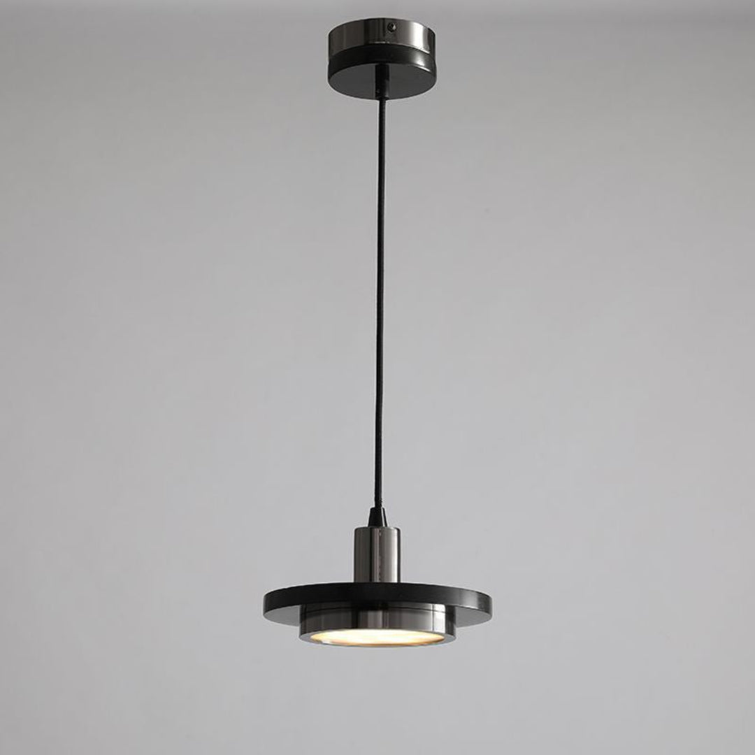 Elegant Modern Pendant Light with Marble Finish