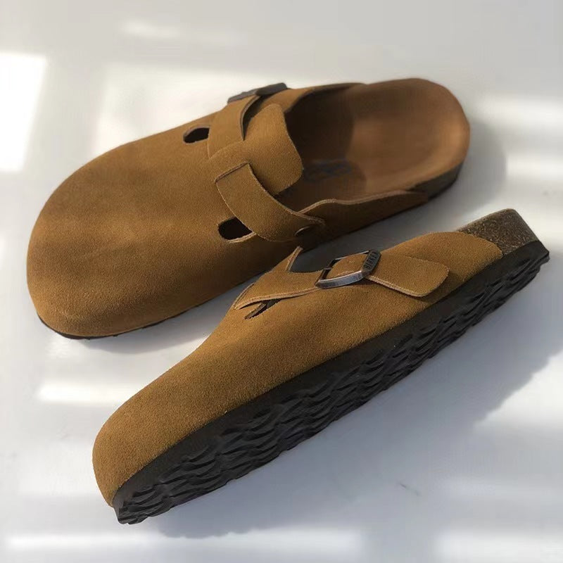 Sandalias unisex de cuero prémium – Comodidad y estilo