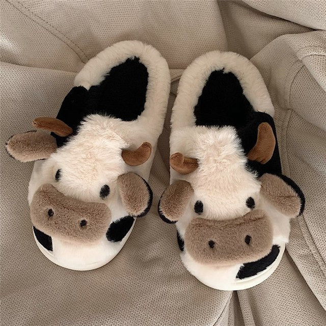 Snuggly Warm Animal Slippers with Soft Lining