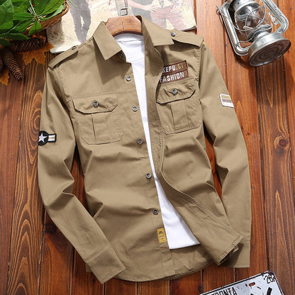 Men's Jacket - Military Design