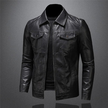Leather jacket for men - Ideal for spring
