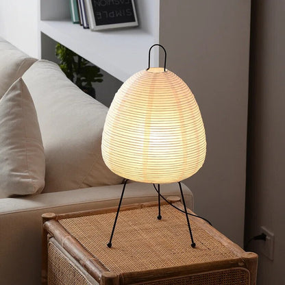 Japanese Design Rice Paper Floor or Table Lamp