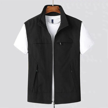 Quick-drying men's vest – functional design with an active style