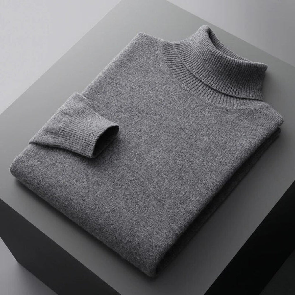 Men's Turtleneck Sweater – Elegant Layer with a Refined Look