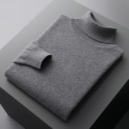 Men's Turtleneck Sweater – Elegant Layer with a Refined Look