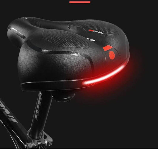 Asiento de bicicleta Ademend con absorción de impactos para bicicletas de montaña y de carretera