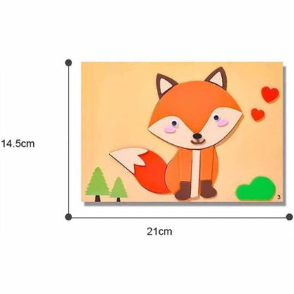 Self-Adhesive 3D Puzzle Boards | 12 Sheets Per Set