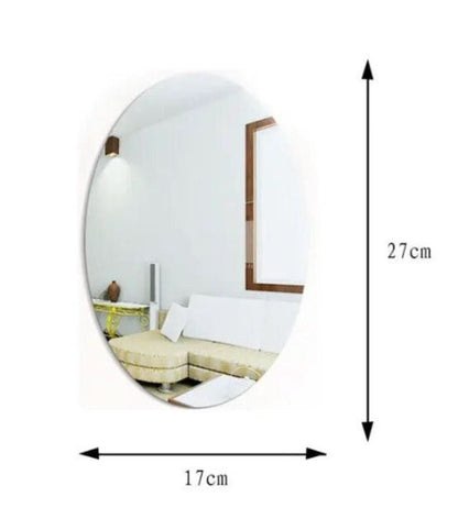 Self-Adhesive Mirror | Oval Shape