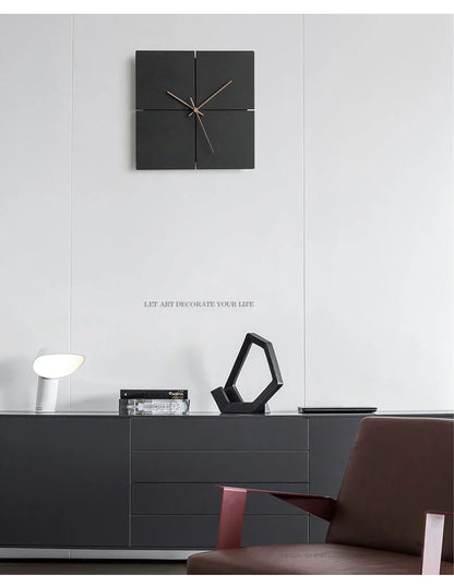 ZenEdge - Minimalist Wall Clock - Stylish Silent Time Indication