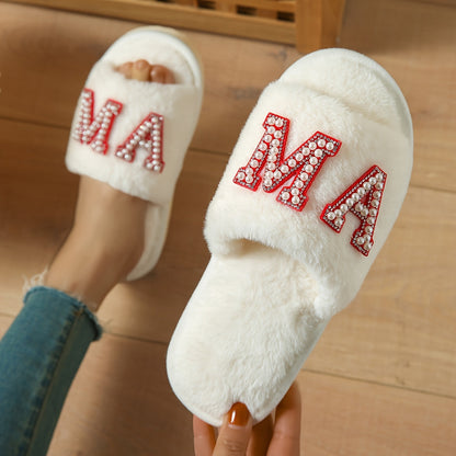 Zoë | Chaussons ouverts confortables et respirants avec semelle antidérapante