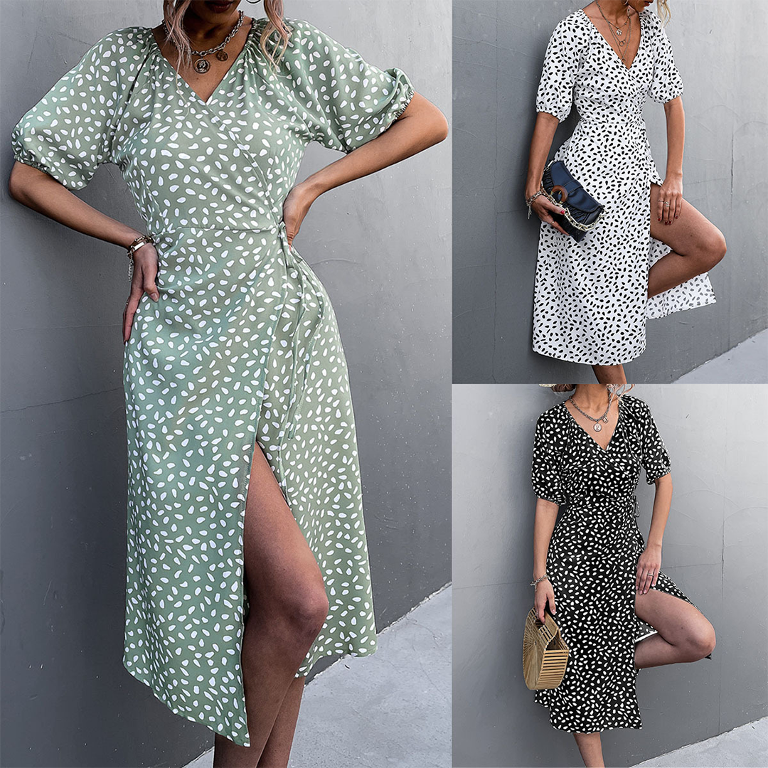 Zoë | Robe midi élégante