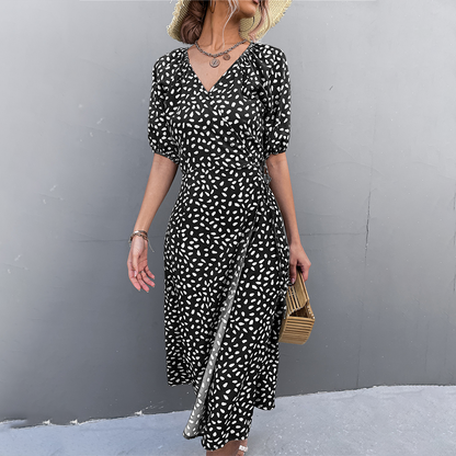 Zoë | Robe midi élégante